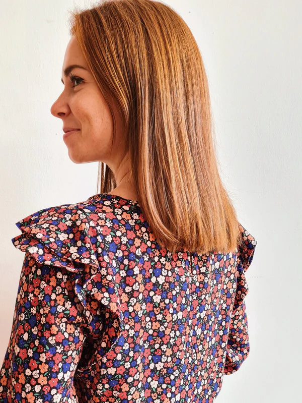 Blouse OLIVIA - Patron de couture pochette - JOLI LAB Patron de couture JOLI LAB | Gaspard et Léonie Tissus en ligne et Mercerie à Toulouse