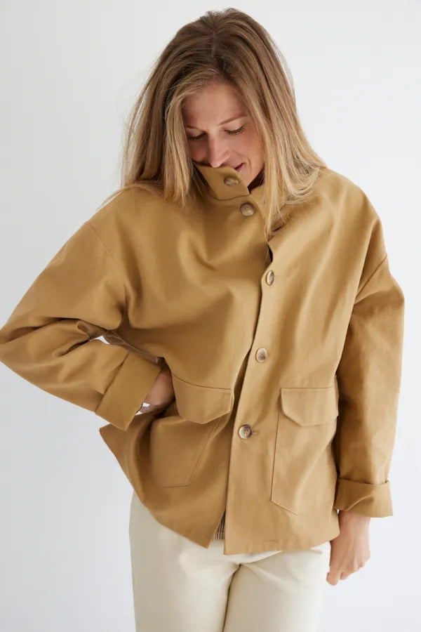 La veste BAROUDEUR mixte - Patron de couture pochette - MAISON ESSENTIELLE Patron de couture MAISON ESSENTIELLE | Gaspard et Léonie Tissus en ligne et Mercerie à Toulouse