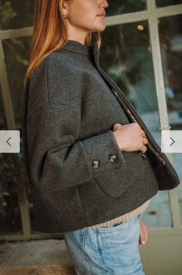 La veste CAROLE - Patron de couture pochette - MAELI Patron de couture MAELI | Gaspard et Léonie Tissus en ligne et Mercerie à Toulouse