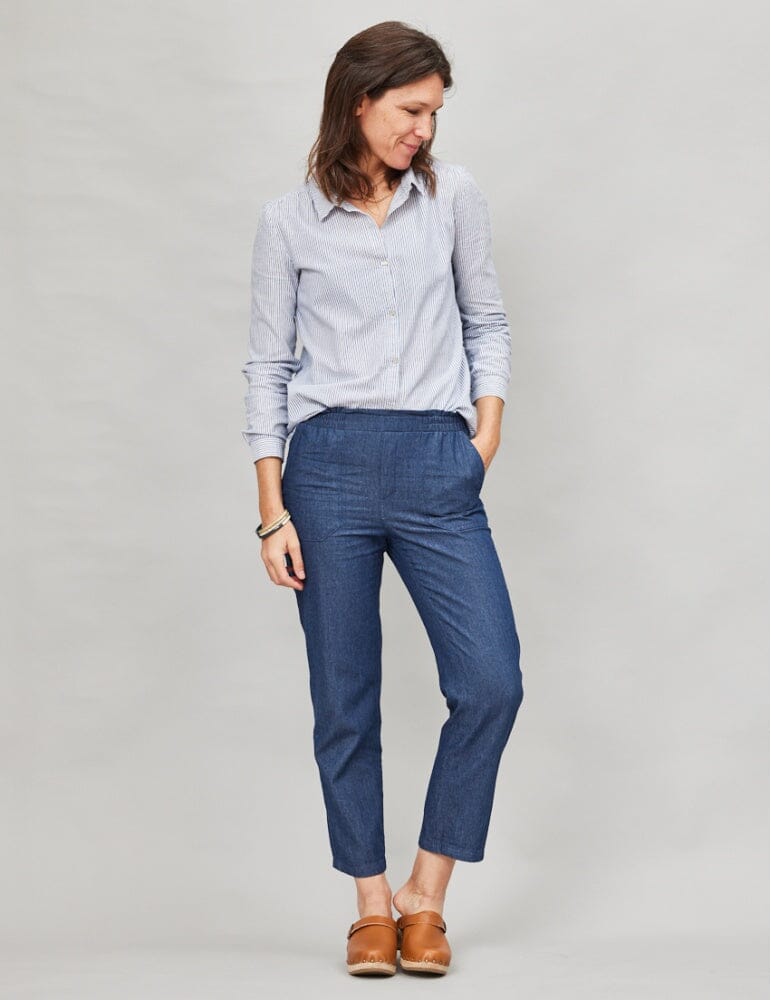 Pantalon femme EQUILIBRE Patron de couture pochette - Atelier SCÄMMIT Patron de couture ATELIER SCÄMMIT | Gaspard et Léonie Tissus en ligne et Mercerie à Toulouse