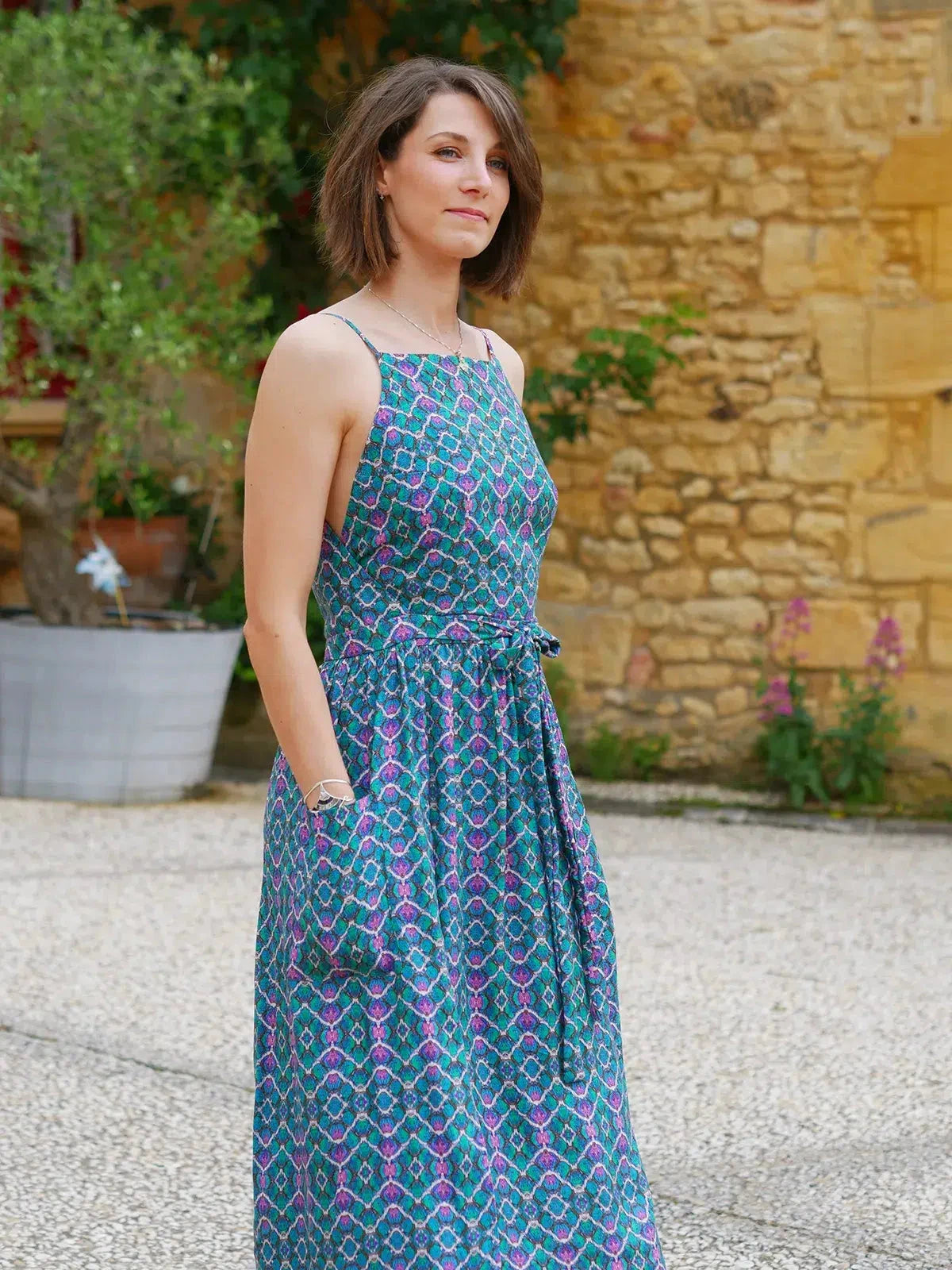 Robe EMY - Patron de couture Pochette - ANCEA PARIS Patron de couture ANCEA PARIS | Gaspard et Léonie Tissus en ligne et Mercerie à Toulouse