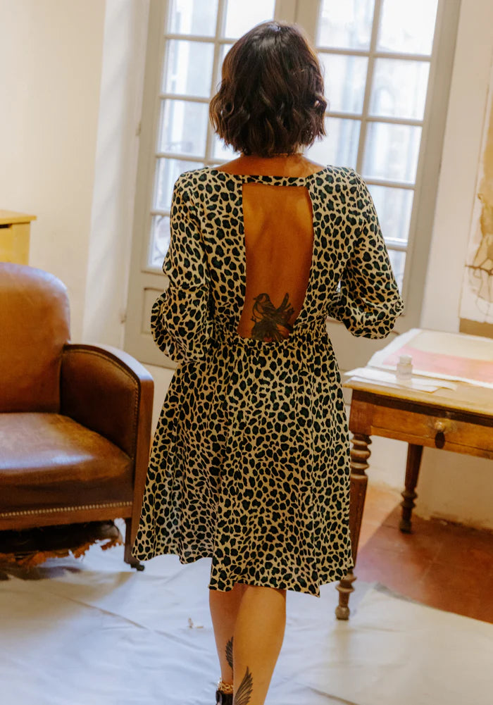 Robe PRIMROSE - Patron de couture Pochette - MAISON FAUVE Patron de couture MAISON FAUVE | Gaspard et Léonie Tissus en ligne et Mercerie à Toulouse