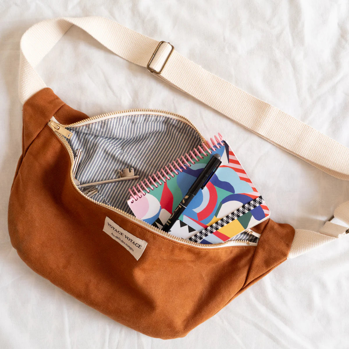Sac Banane IKABANANA - Patron de couture pochette - IKATEE Patron de couture Ikatee | Gaspard et Léonie Tissus en ligne et Mercerie à Toulouse