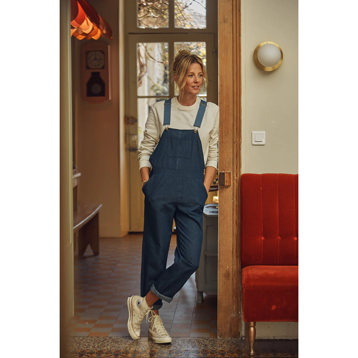 Salopette LYON - Patron de couture pochette - IKATEE Patron de couture Ikatee | Gaspard et Léonie Tissus en ligne et Mercerie à Toulouse