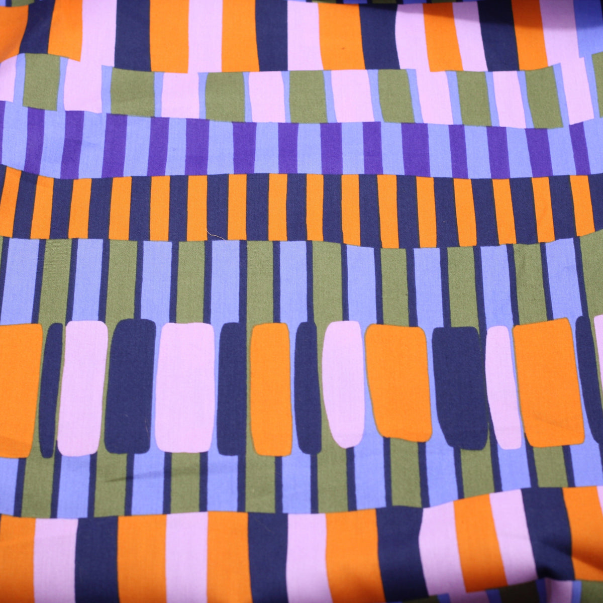 Tissu Coton Viscose Rayures - Violet (Vendu x10cm) Tissus Sélection Gaspard & Léonie | Gaspard et Léonie Tissus en ligne et Mercerie à Toulouse