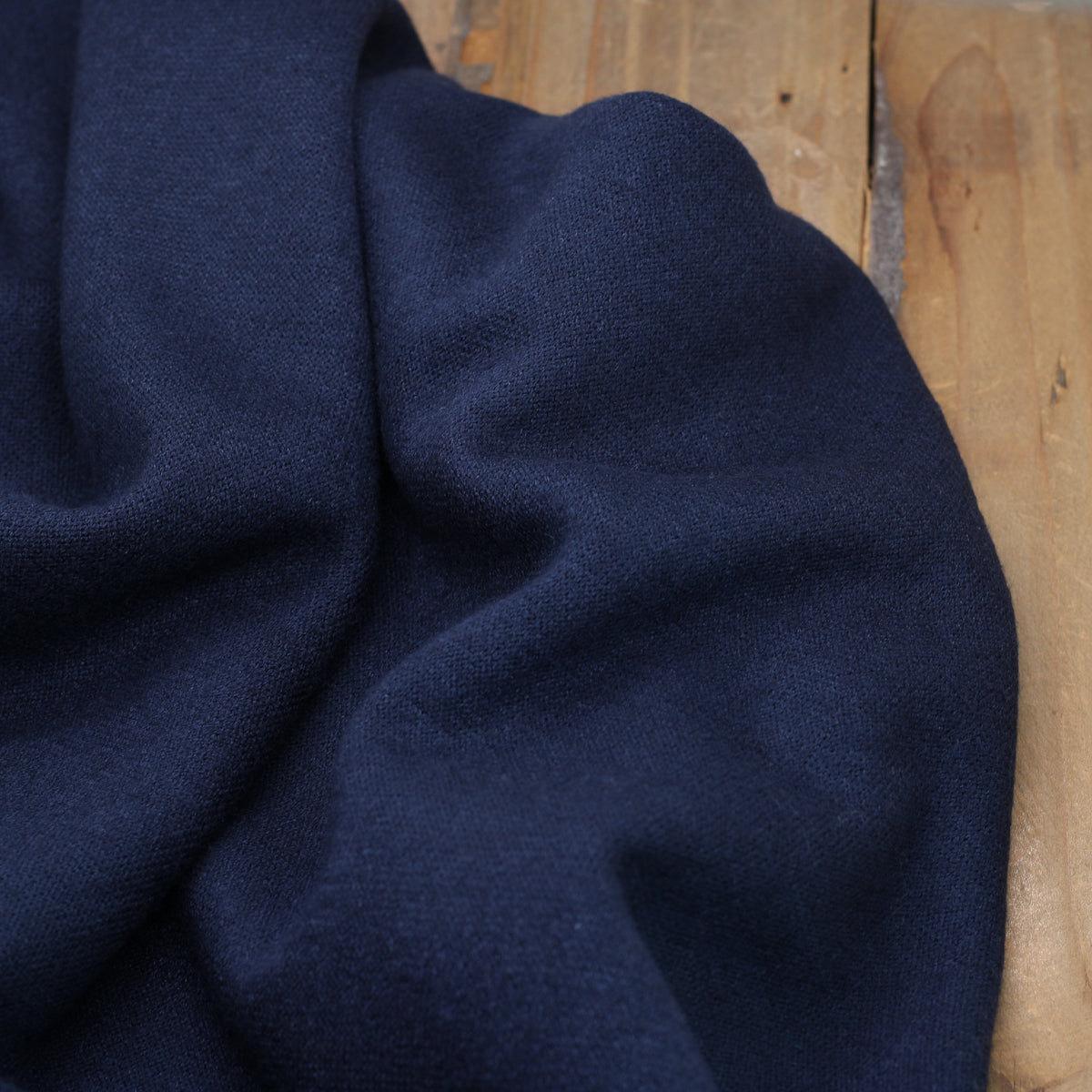 Tissu mailles tricot Viscose - Marine (Vendu x10cm) Tissus Sélection Gaspard & Léonie | Gaspard et Léonie Tissus en ligne et Mercerie à Toulouse