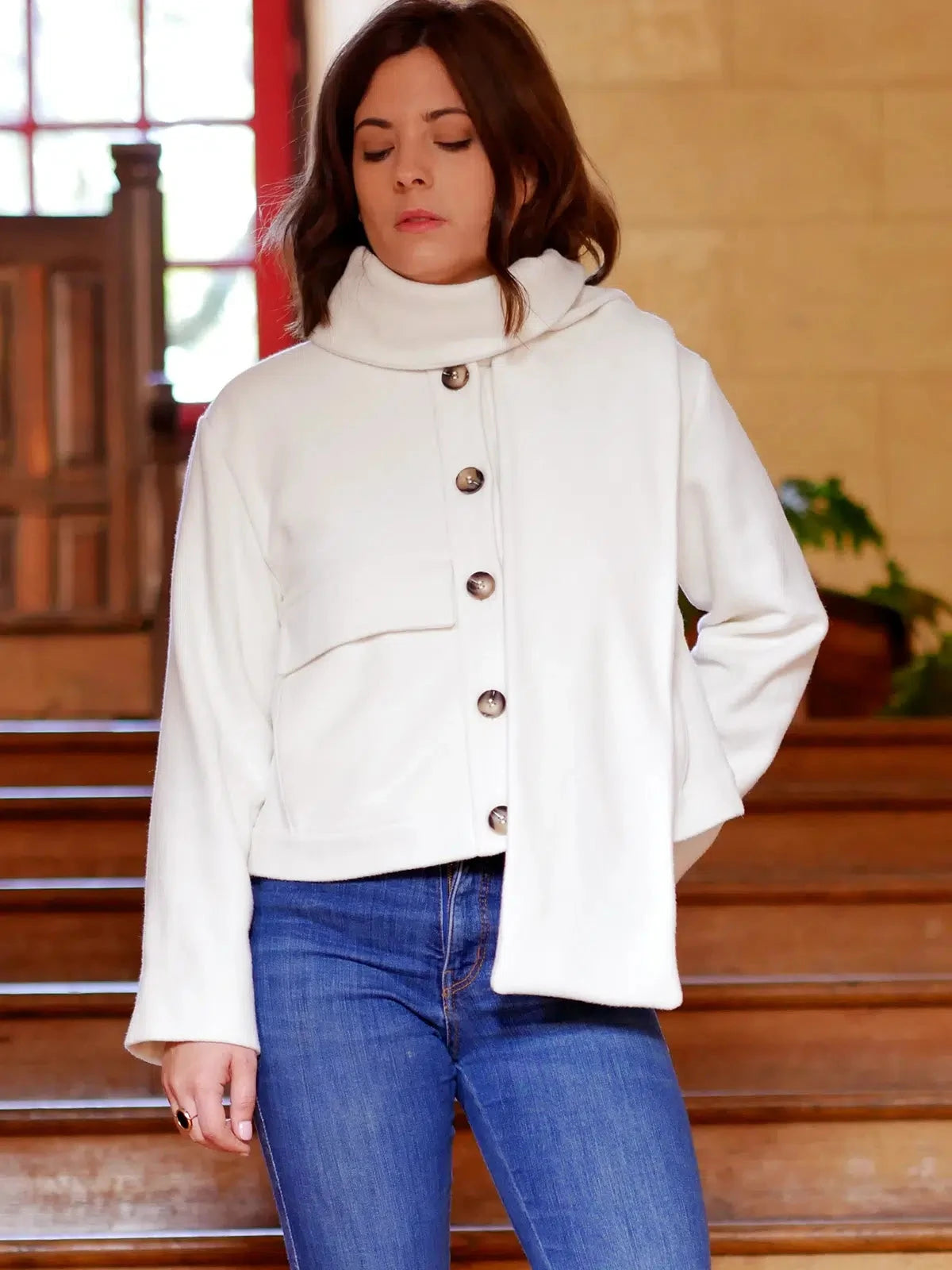 Veste FREDDO - Patron de couture Pochette - ANCEA PARIS Patron de couture ANCEA PARIS | Gaspard et Léonie Tissus en ligne et Mercerie à Toulouse