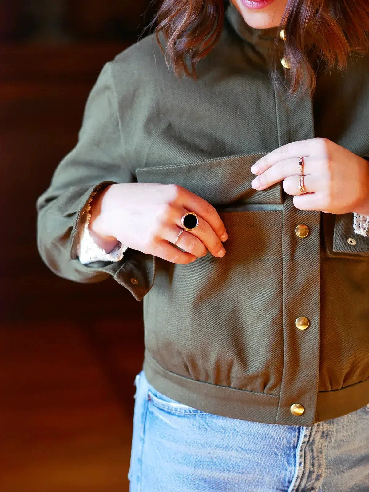 Veste FREDDO - Patron de couture Pochette - ANCEA PARIS Patron de couture ANCEA PARIS | Gaspard et Léonie Tissus en ligne et Mercerie à Toulouse