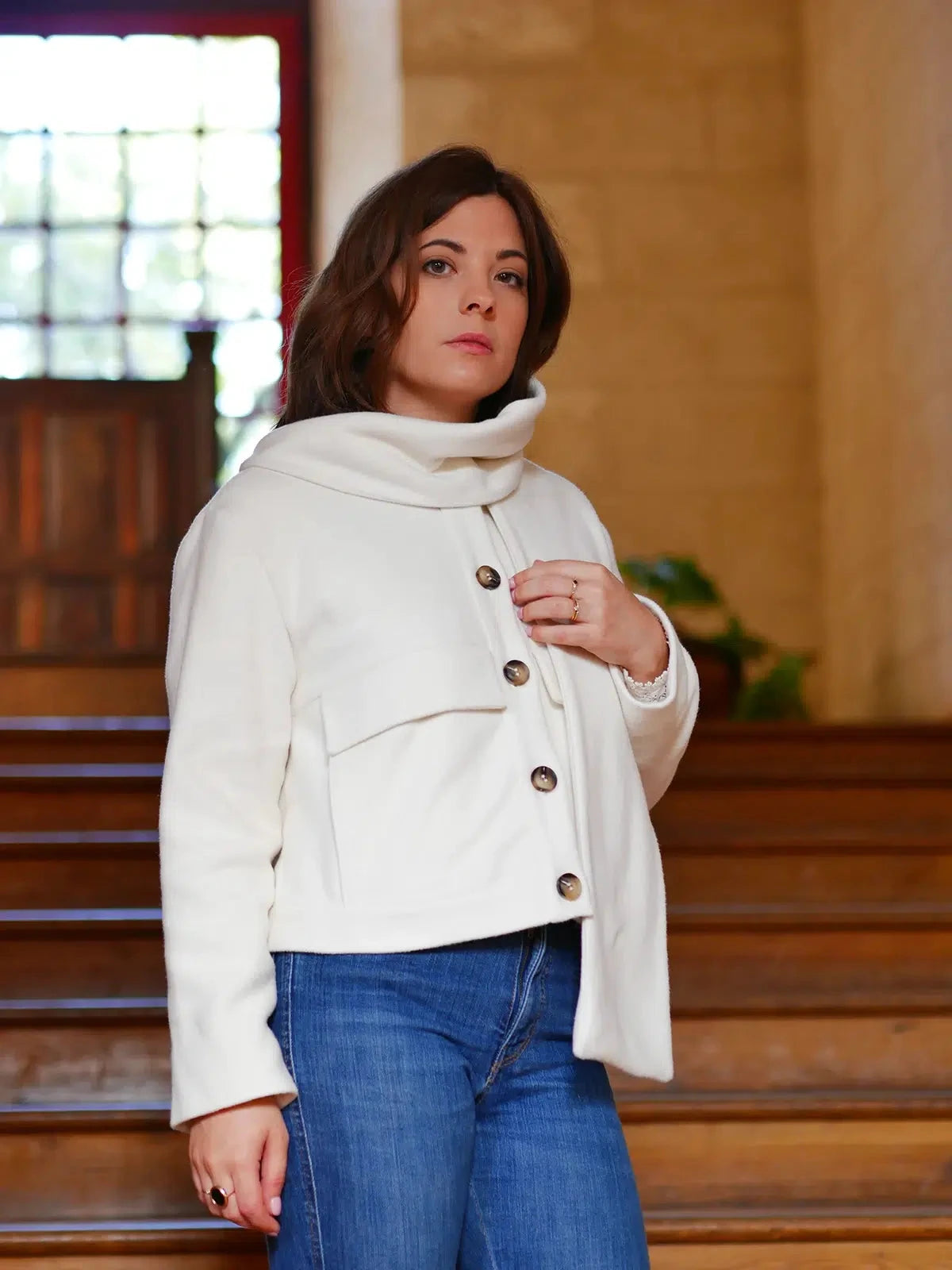 Veste FREDDO - Patron de couture Pochette - ANCEA PARIS Patron de couture ANCEA PARIS | Gaspard et Léonie Tissus en ligne et Mercerie à Toulouse