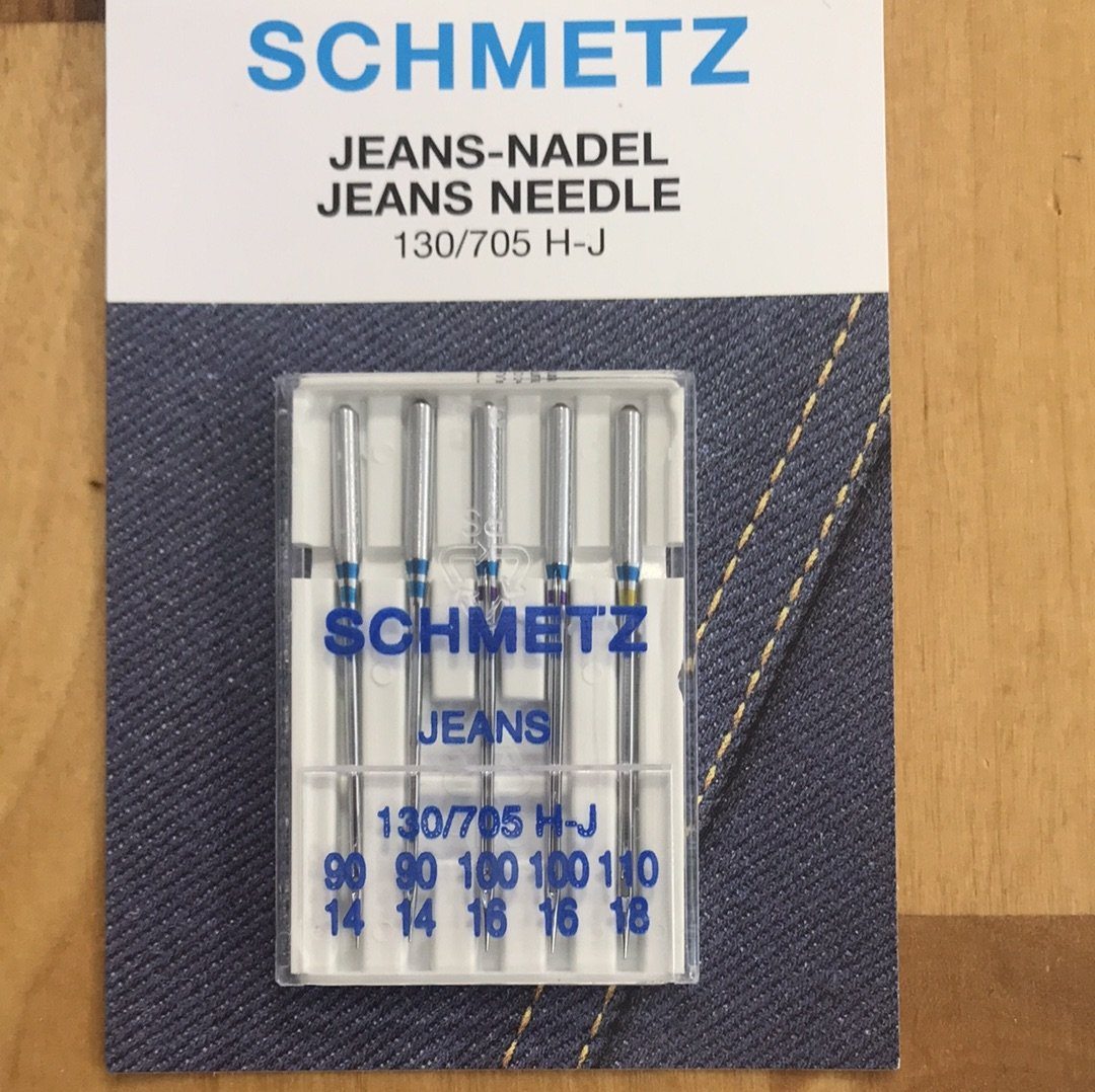 Aiguilles Machine à coudre JEANS (taille au choix) Mercerie SCHMETZ | Gaspard et Léonie Tissus Mercerie Toulouse
