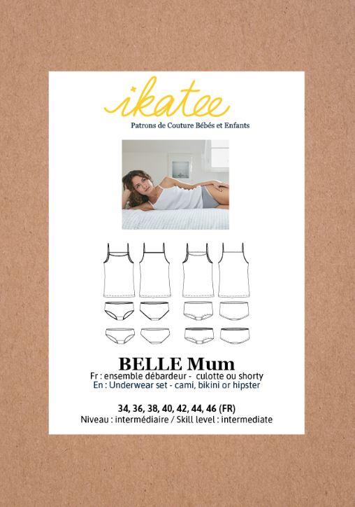 BELLE Mum Sous-vêtements patron de couture pochette - L'atelier de Gaspard et Léonie