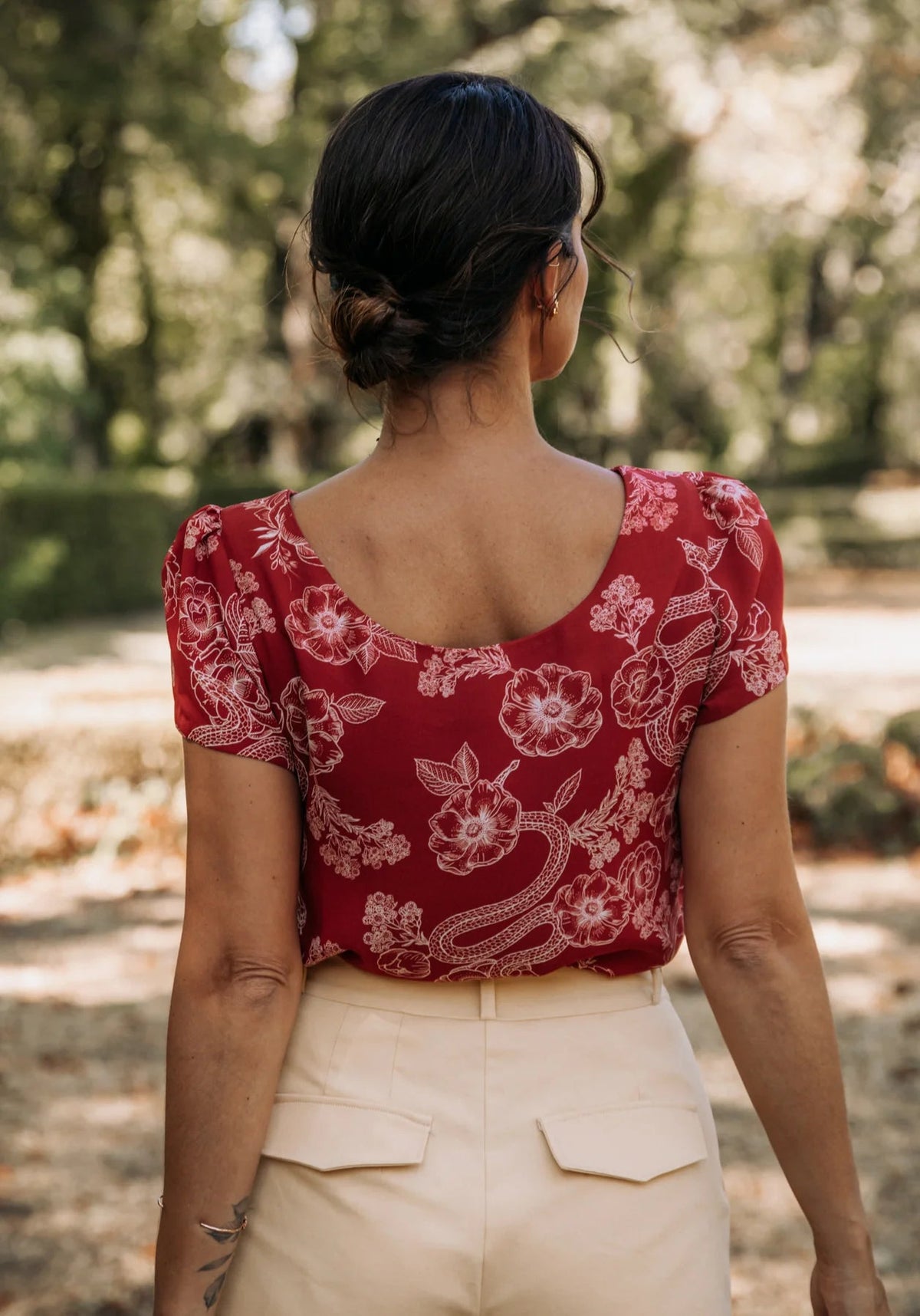 Blouse CICADELLA patron de couture pochette - MAISON FAUVE Patron de couture MAISON FAUVE | Gaspard et Léonie Tissus en ligne et Mercerie à Toulouse