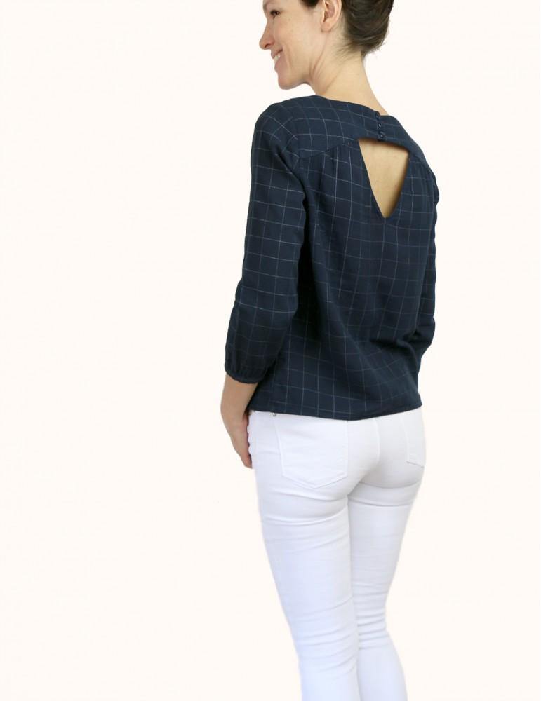 Blouse femme ARTESANE Patron de couture pochette - L'atelier de Gaspard et Léonie