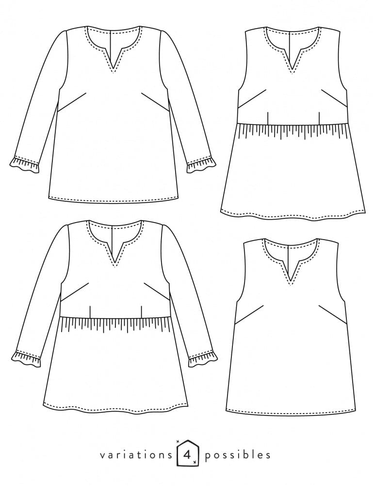 Blouse femme PEPA Patron de couture pochette - Atelier SCÄMMIT Patron de couture ATELIER SCÄMMIT | Gaspard et Léonie Tissus en ligne et Mercerie à Toulouse