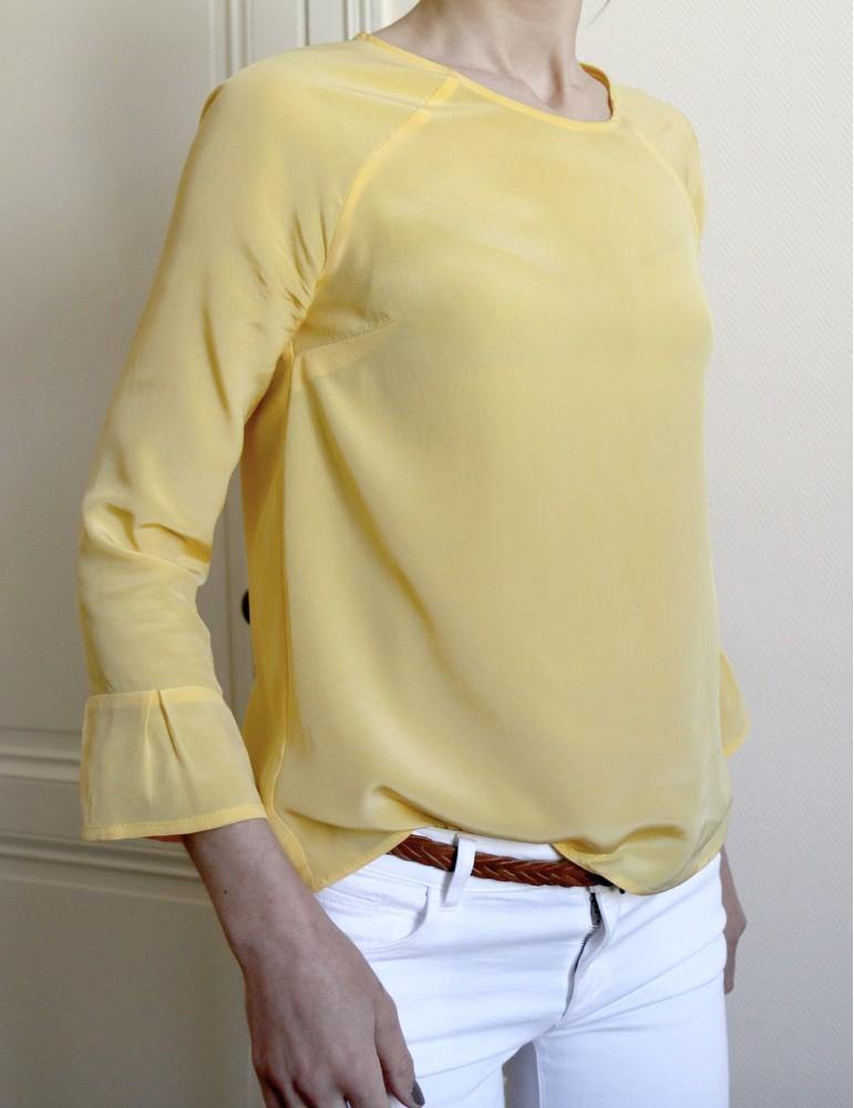 Blouse ou robe femme STOCKHOLM Patron de couture pochette - L'atelier de Gaspard et Léonie