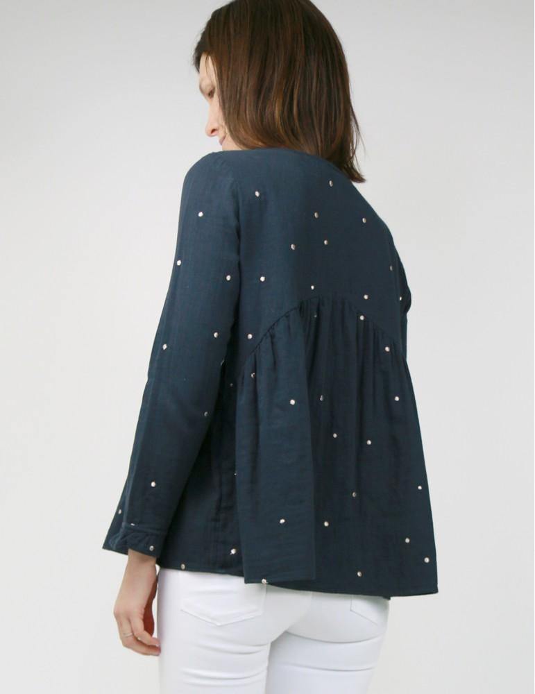 Blouse ou Robe femme VIREVOLTE Patron de couture pochette - L'atelier de Gaspard et Léonie