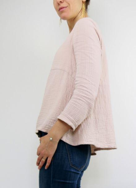 Blouse ou Robe femme ZEPHIR Patron de couture pochette - L'atelier de Gaspard et Léonie