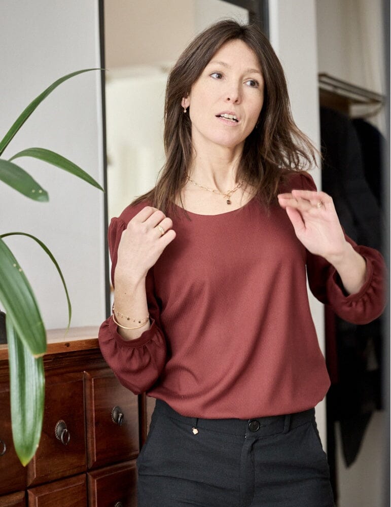 Blouse ou Robe HILDA Patron de couture pochette - Atelier SCÄMMIT Patron de couture ATELIER SCÄMMIT | Gaspard et Léonie Tissus en ligne et Mercerie à Toulouse