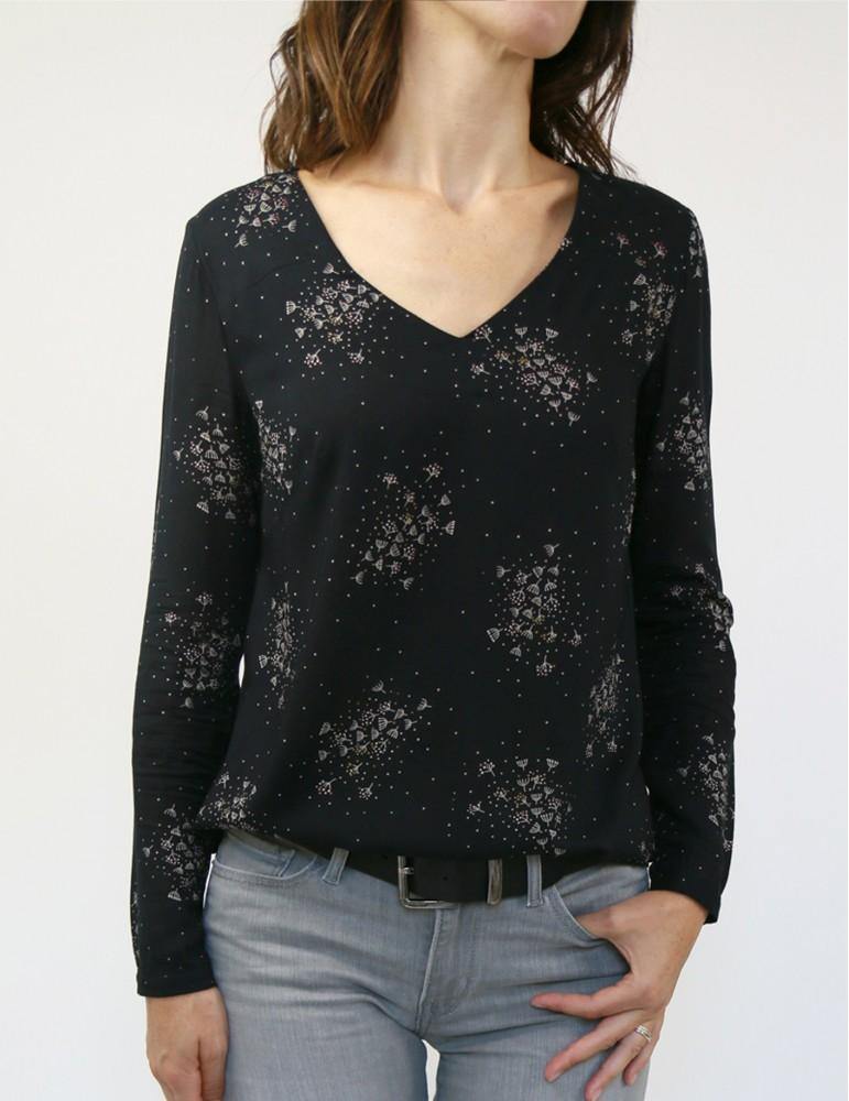 Blouse Robe femme BE PRETTY Patron de couture pochette - L'atelier de Gaspard et Léonie
