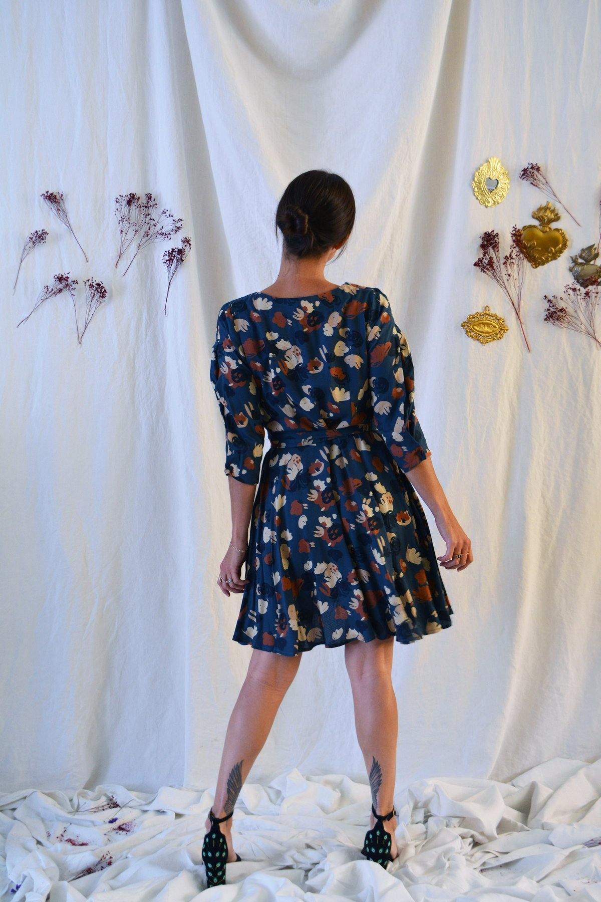 Blouse/Robe NIKI Patron de couture Pochette - L'atelier de Gaspard et Léonie