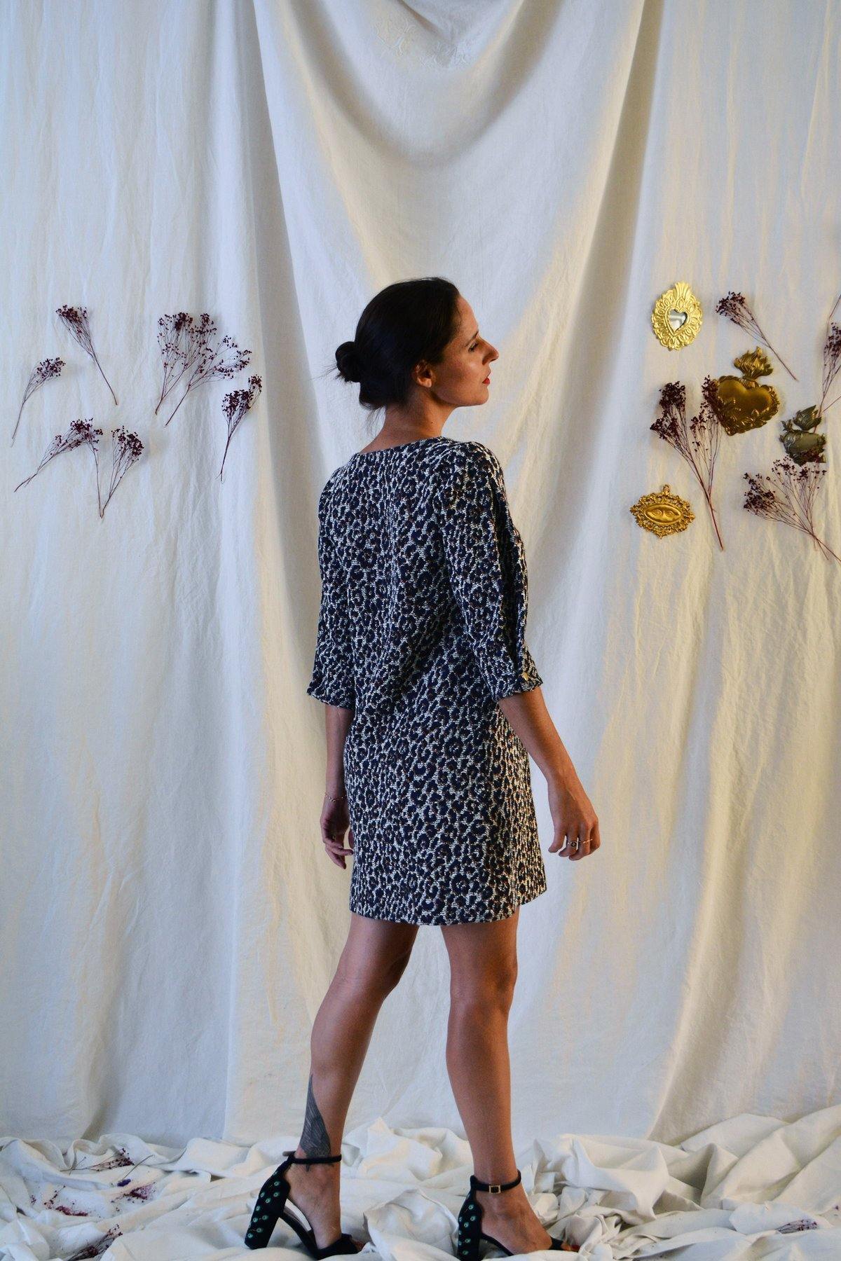 Blouse/Robe NIKI Patron de couture Pochette - L'atelier de Gaspard et Léonie