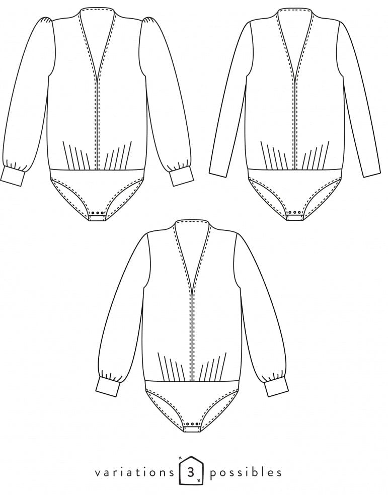 Body femme PULP Patron de couture pochette - Atelier SCÄMMIT Patron de couture ATELIER SCÄMMIT | Gaspard et Léonie Tissus en ligne et Mercerie à Toulouse