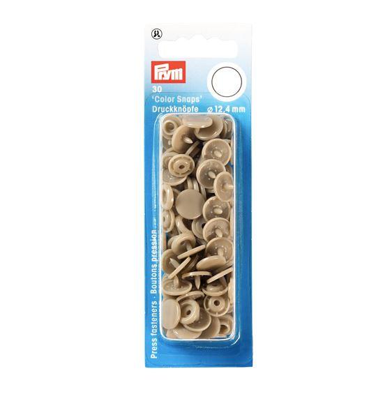 Boutons pression Color Snaps Champagne 12,4 mm Mercerie Prym | Gaspard et Léonie Tissus Mercerie Toulouse