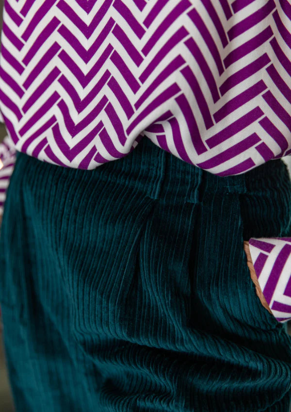 BROOKLYN pantalon patron de couture pochette - MAISON FAUVE Patron de couture MAISON FAUVE | Gaspard et Léonie Tissus en ligne et Mercerie à Toulouse