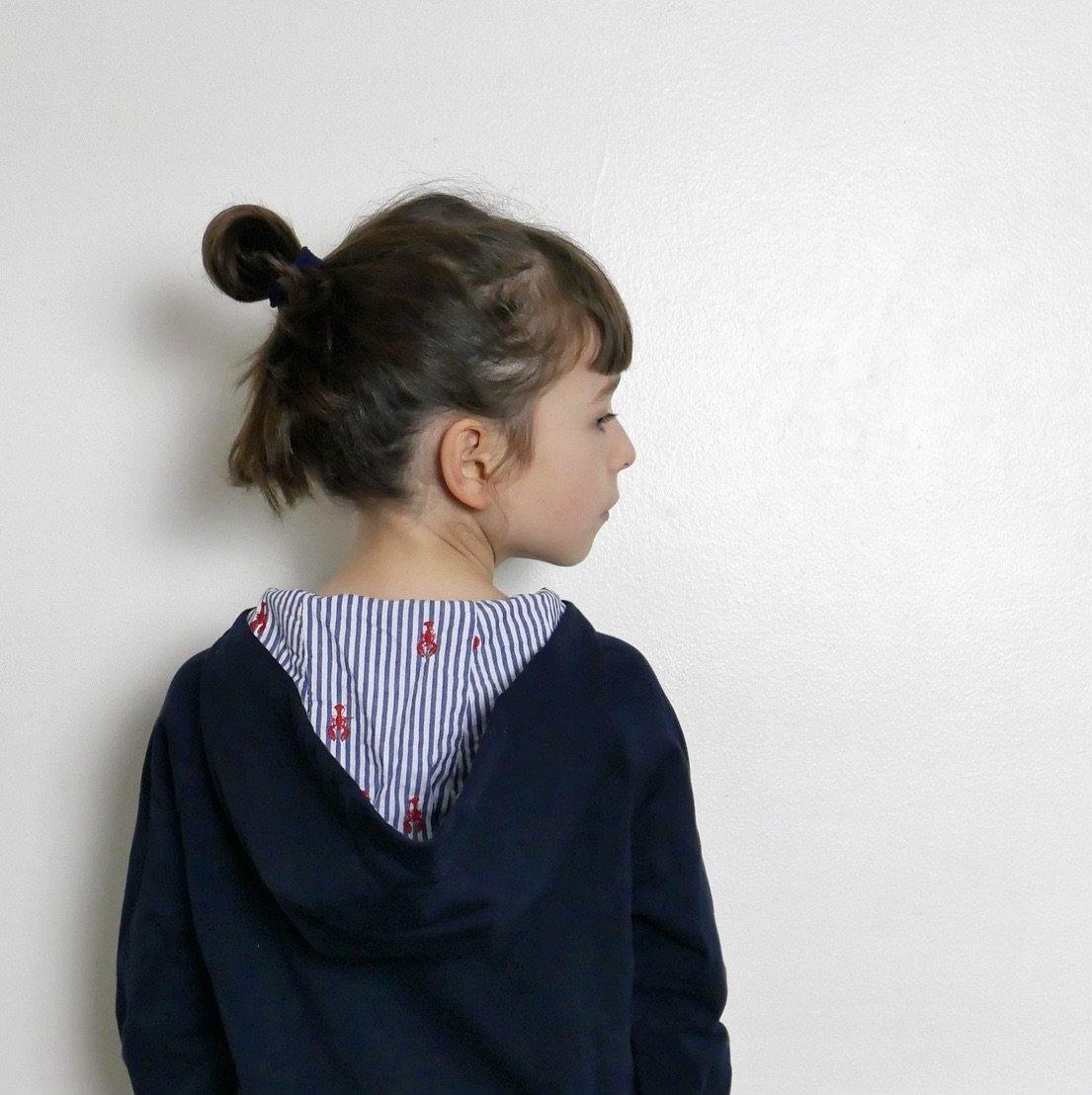 CHARLIE Enfant Mixte Sweat Capuche patron de couture pochette - L'atelier de Gaspard et Léonie