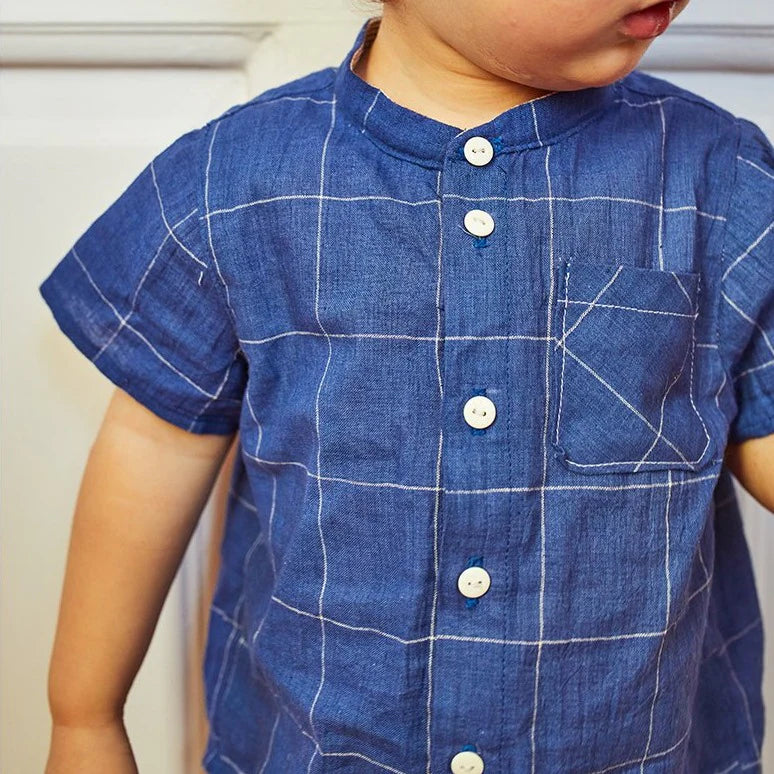 Chemise PARIS KIDS - patron de couture pochette - IKATEE Patron de couture Ikatee | Gaspard et Léonie Tissus en ligne et Mercerie à Toulouse