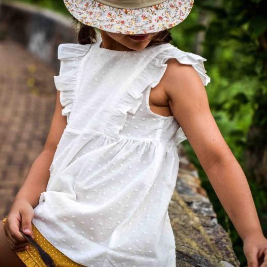 COLOMBINE Blouse ou robe enfant Patron pochette de couture - L'atelier de Gaspard et Léonie