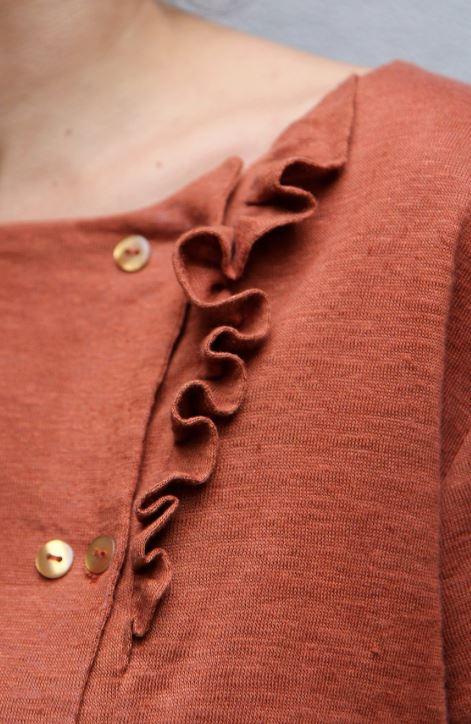 ELONA Mum Blouse ou Robe Patron de couture pochette - L'atelier de Gaspard et Léonie