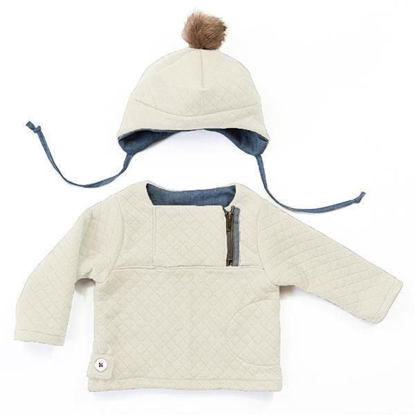 HUGO Ensemble Sweat et bonnet Patron de couture pochette - L'atelier de Gaspard et Léonie