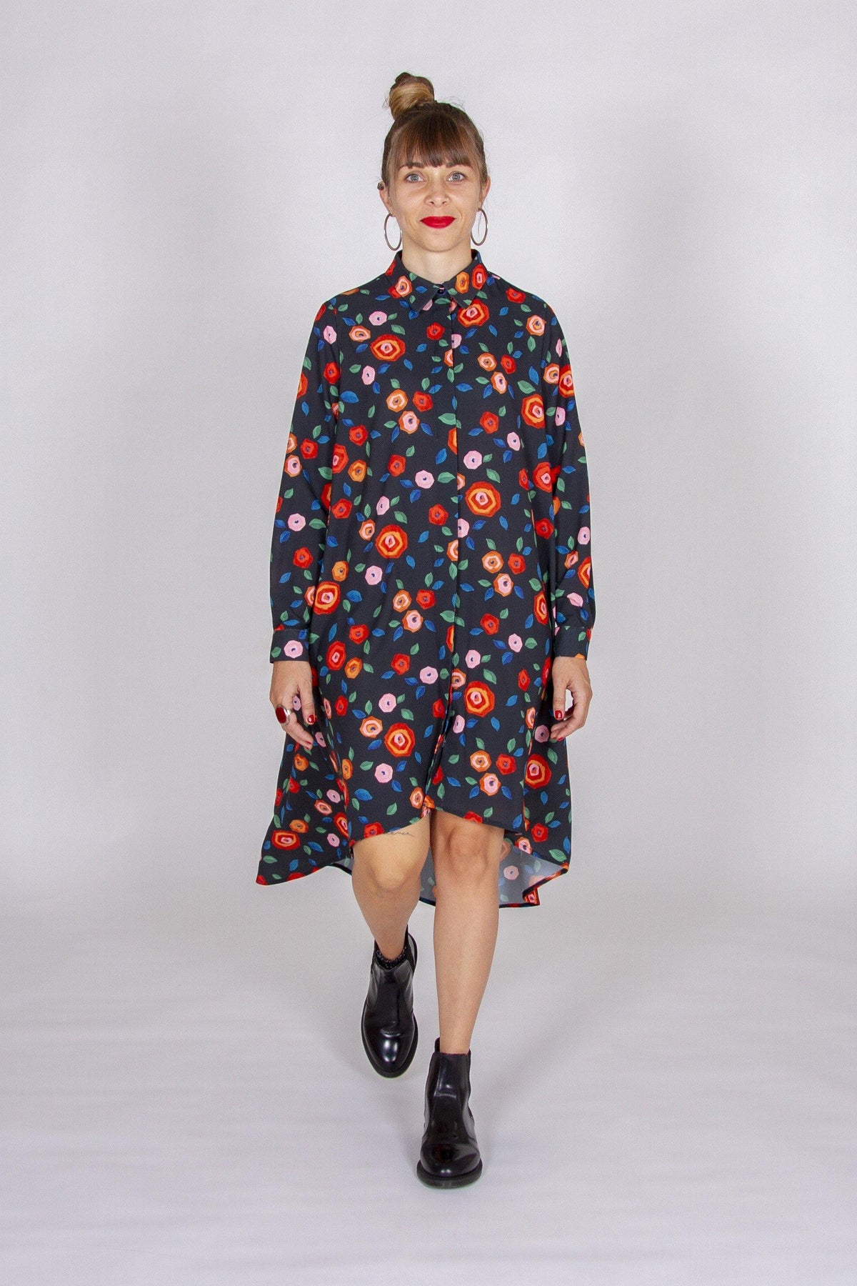 IRMA Robe ou Chemise Patron de couture pochette - L'atelier de Gaspard et Léonie