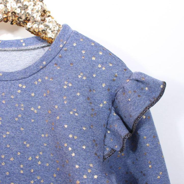 JASMIN Enfant Sweat ou Robe patron de couture pochette - L'atelier de Gaspard et Léonie
