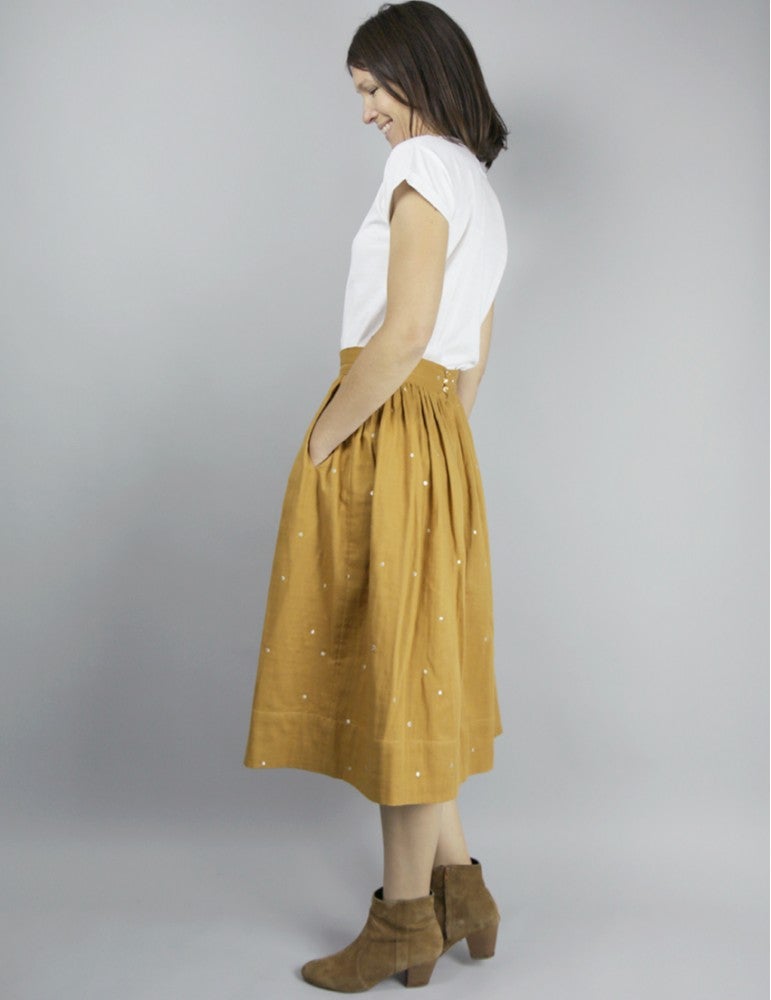 Jupe femme ARPEGE Patron de couture pochette - Atelier SCÄMMIT Patron de couture ATELIER SCÄMMIT | Gaspard et Léonie Tissus en ligne et Mercerie à Toulouse