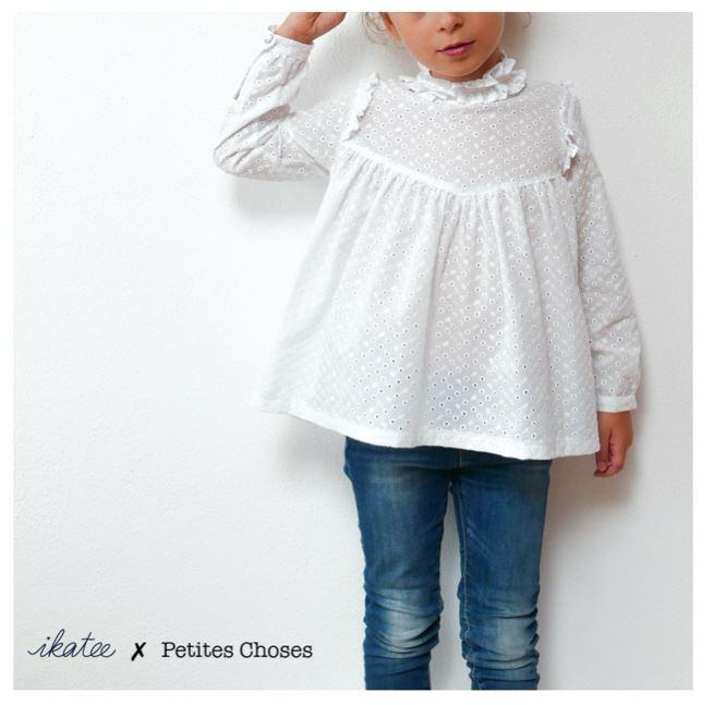 LOUISE Enfant Robe patron de couture pochette - L'atelier de Gaspard et Léonie