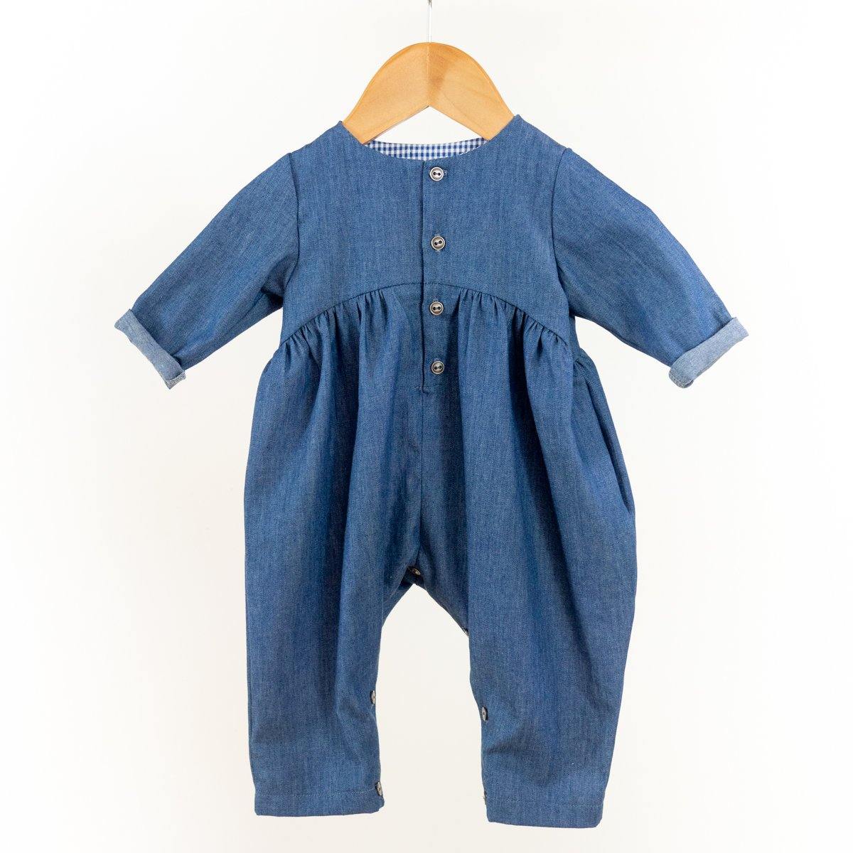 MADRID Combi-pantalon short ou robe patron de couture pochette - L'atelier de Gaspard et Léonie