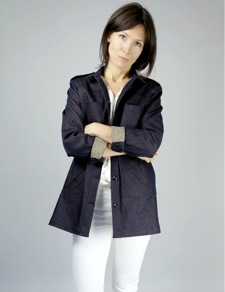 Patron de Couture Manteau SCAMMIT - TEMPO | Gaspard et Léonie Tissus MERCERIE TOULOUSE