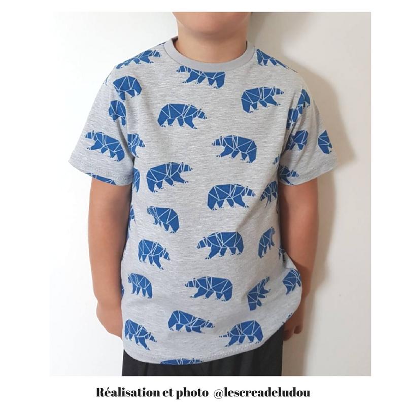 MARCEL T-Shirt patron de couture pochette Patron de couture Ikatee | Gaspard et Léonie Tissus Mercerie Toulouse