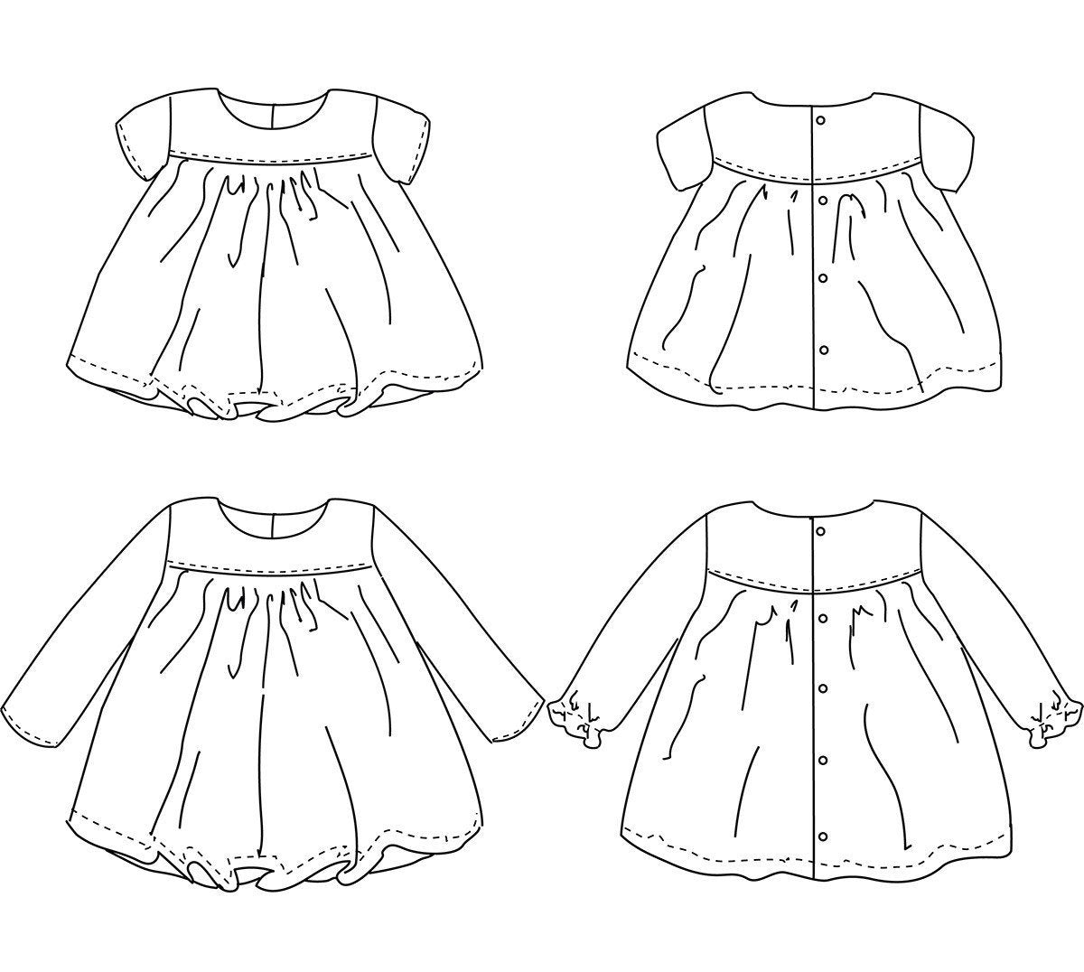 OSLO Blouse/Robe patron de couture pochette Patron de couture Ikatee | Gaspard et Léonie Tissus Mercerie Toulouse
