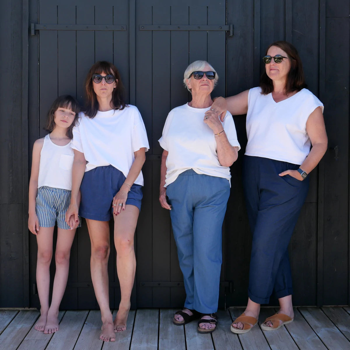 Pantalon et Short SINGAPOUR - Patron de couture - IKATEE Patron de couture Ikatee | Gaspard et Léonie Tissus en ligne et Mercerie à Toulouse
