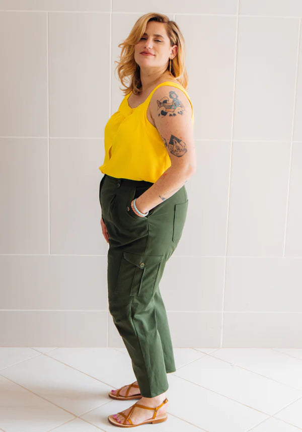 Pantalon TREMPLIN Patron de couture Pochette - MAISON FAUVE Patron de couture MAISON FAUVE | Gaspard et Léonie Tissus en ligne et Mercerie à Toulouse