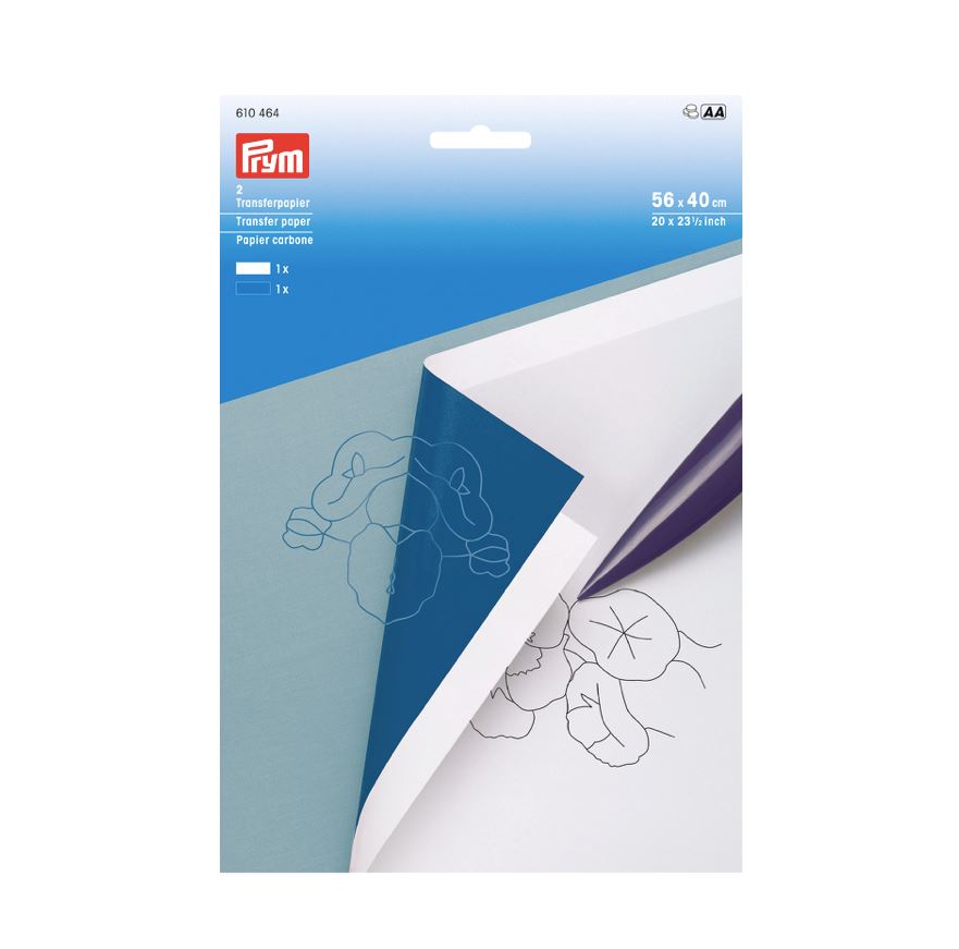 Papier Carbone Blanc/Blanc - PRYM Mercerie Prym | Gaspard et Léonie Tissus en ligne et Mercerie à Toulouse
