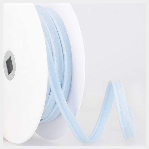 Passepoil Bleu ciel clair 10mm Col:3 (vendu 10cm) - L'atelier de Gaspard et Léonie