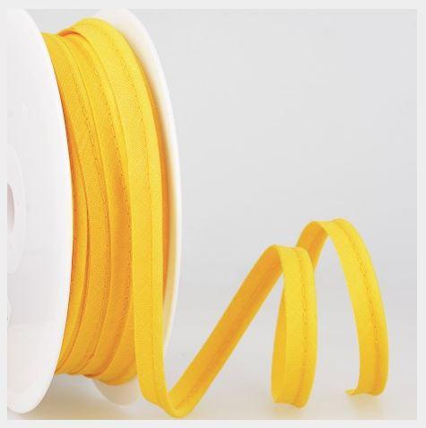 Passepoil Jaune citron 10mm Col:81 (vendu 10cm) - L'atelier de Gaspard et Léonie