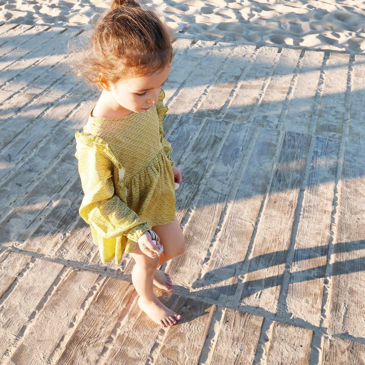 Patron STELLA Enfant Blouse robe - L'atelier de Gaspard et Léonie