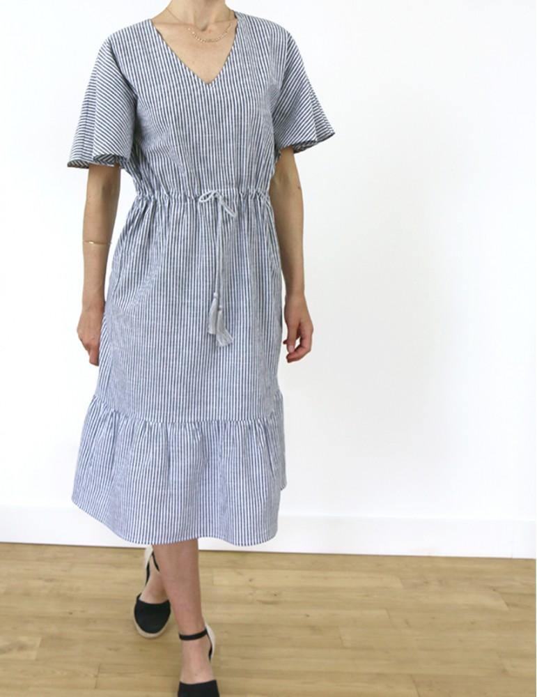 Robe Helios SCAMMIT Patron de couture pochette - L'atelier de Gaspard et Léonie