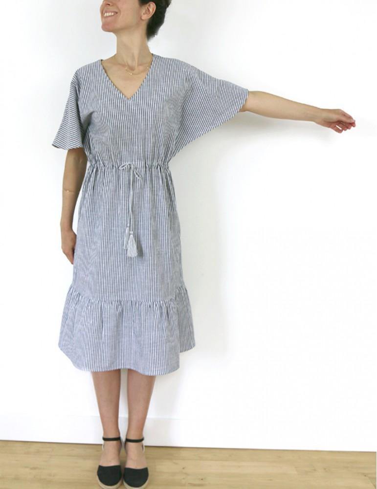 Robe Helios SCAMMIT Patron de couture pochette - L'atelier de Gaspard et Léonie