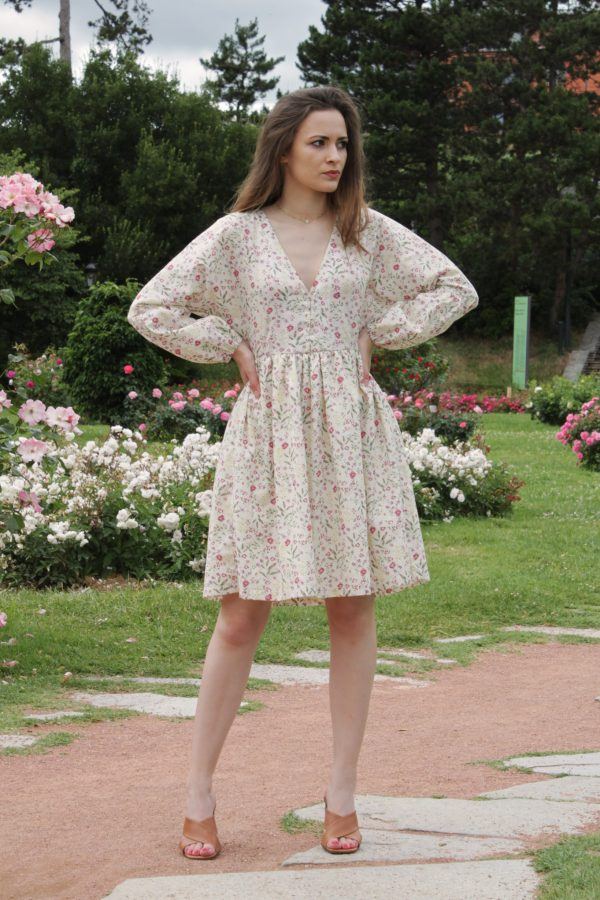 Robe MELINE Femme - Patron de couture pochette - CHA'COUD Patron de couture Cha'Coud | Gaspard et Léonie Tissus en ligne et Mercerie à Toulouse